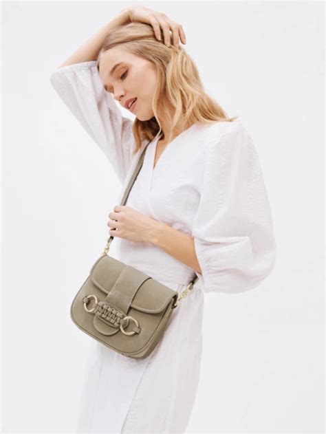 See By Chloe Saddie Bag in Motty Grey .